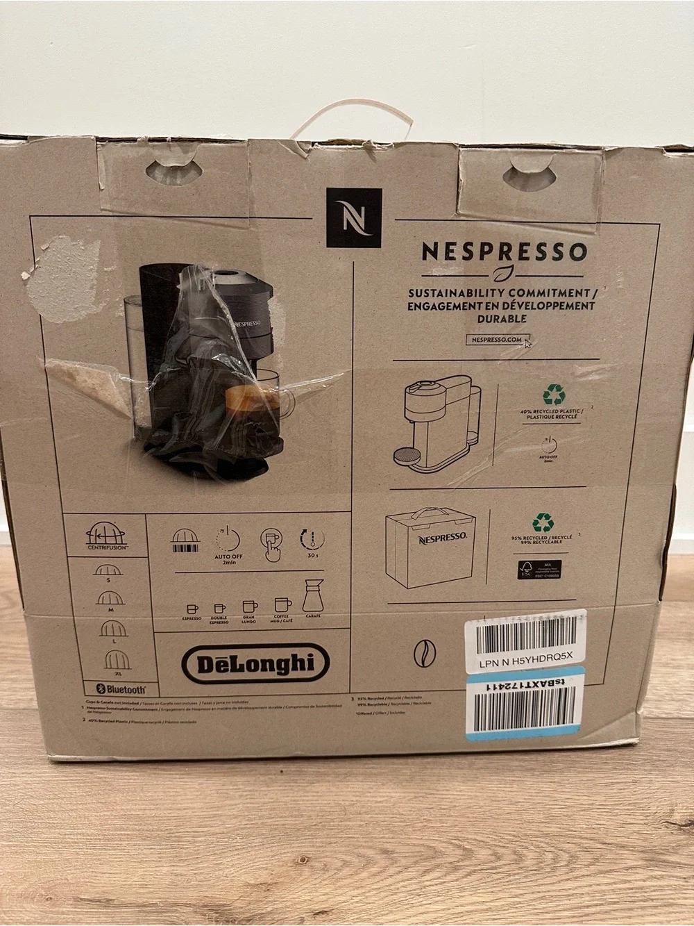Nespresso Vertuo Next Coffee Maker - white